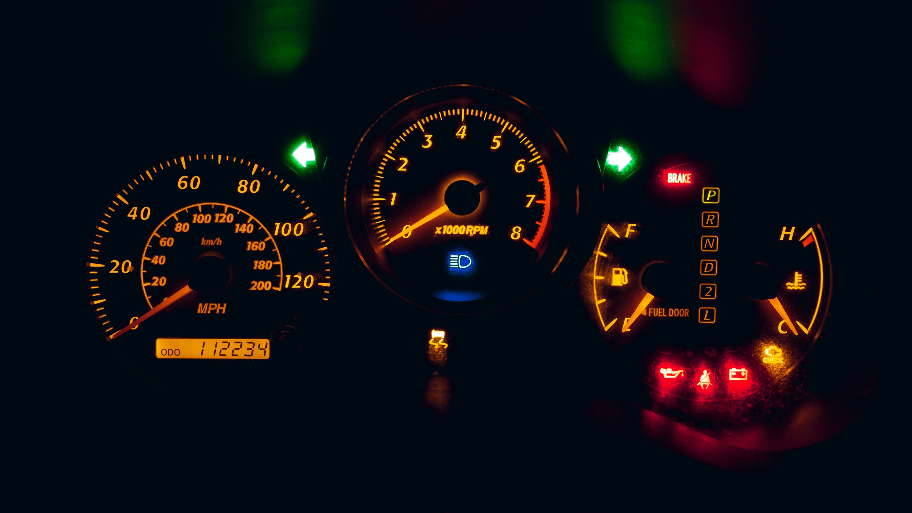 The Car With No Warning Lights